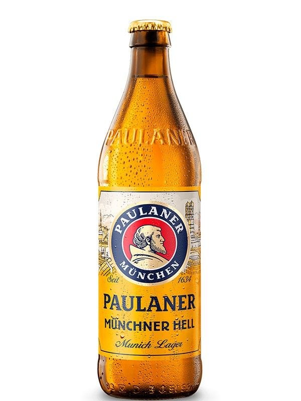 Пиво Paulaner Original світле 4.9% 0.33 л скло
